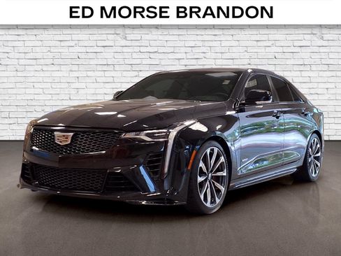 Certified 2023 Cadillac CT4 V Blackwing w/ Driver Assist Package RWD image 1