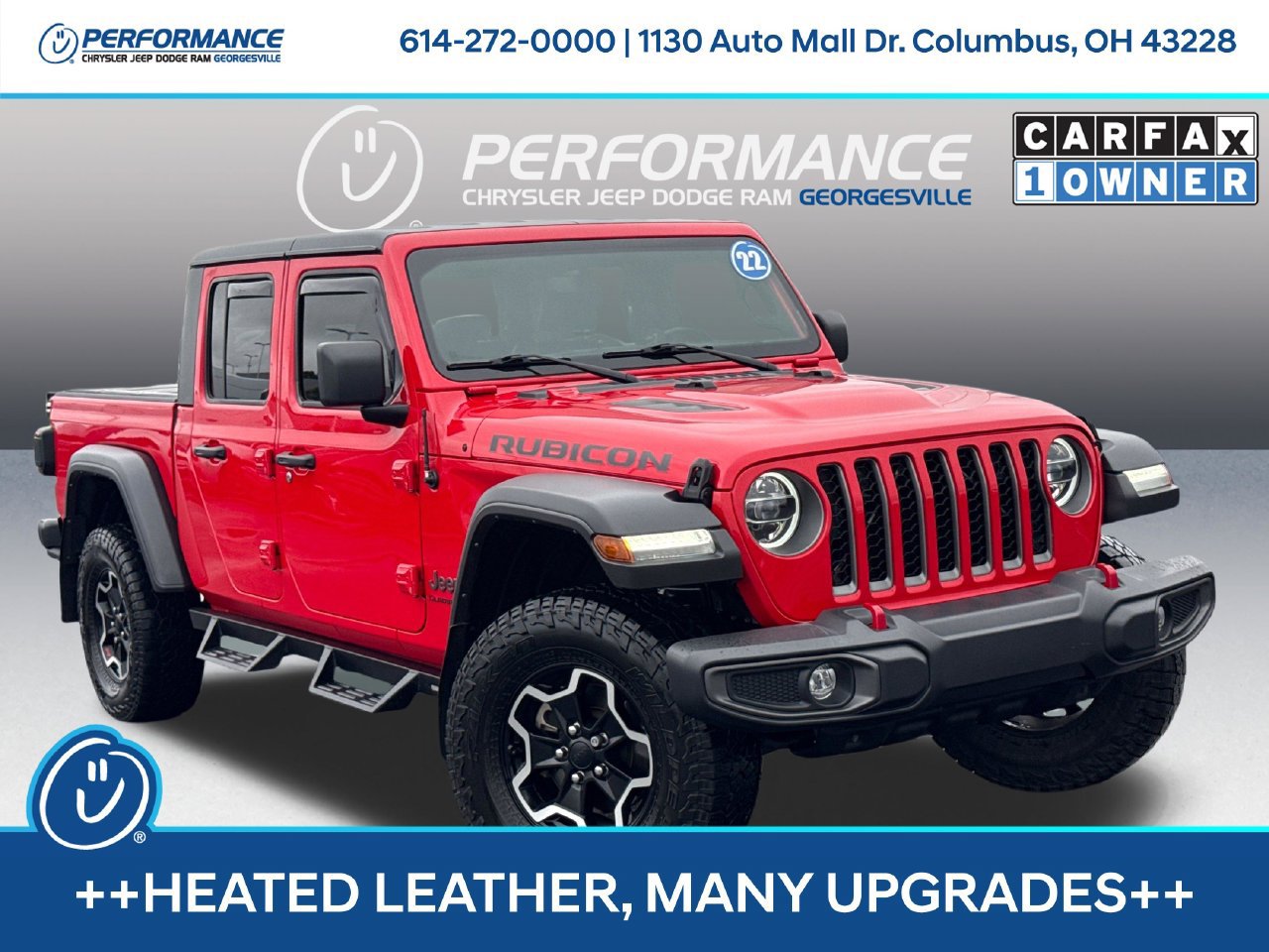 Used 2022 Jeep Gladiator Rubicon w/ LED Lighting Group AWD/4WD image 1