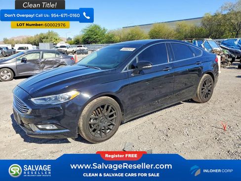 Used 2018 Ford Fusion Titanium AWD/4WD image 1