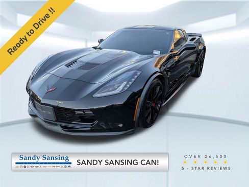 Used 2017 Chevrolet Corvette Grand Sport w/ Carbon Flash Badge Package image 1