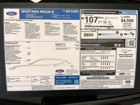 New 2026 Ford Mustang Mach-E Select w/ Comfort Package image 21