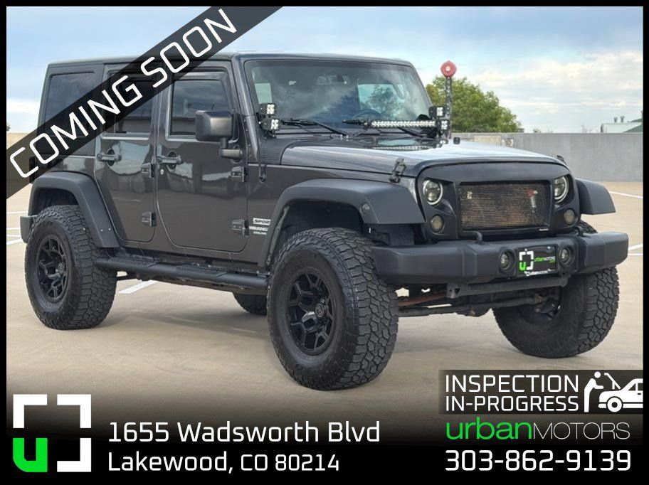 Used 2017 Jeep Wrangler Unlimited Sport w/ Quick Order Package 23S AWD/4WD image 1