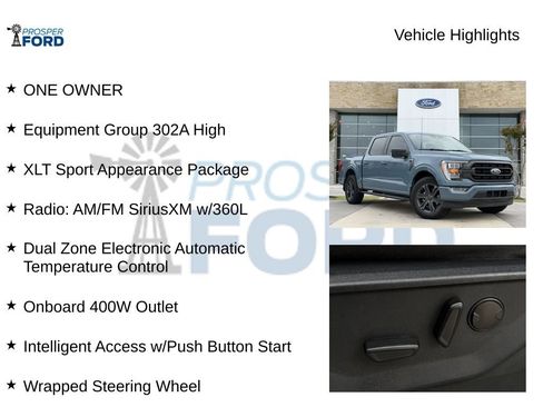 Used 2023 Ford F150 XLT w/ Equipment Group 302A High RWD image 5
