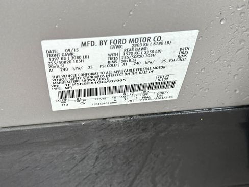 Used 2016 Ford Explorer Limited AWD/4WD image 31