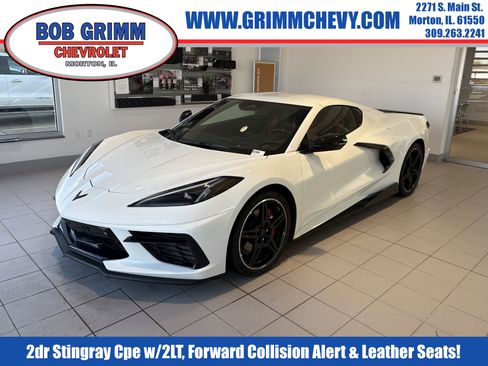 Used 2024 Chevrolet Corvette Stingray Preferred Cpe w/ Battery Protection Package image 1