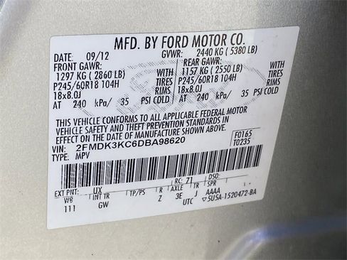 Used 2013 Ford Edge Limited image 34