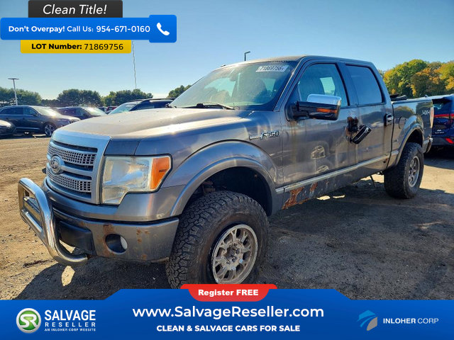Used 2010 Ford F150 4x4 SuperCrew image 1