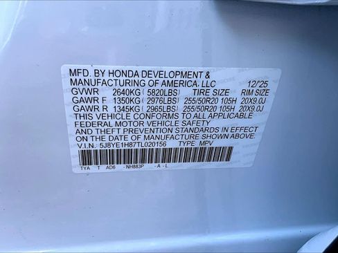 New 2026 Acura MDX w/Advance Package image 23