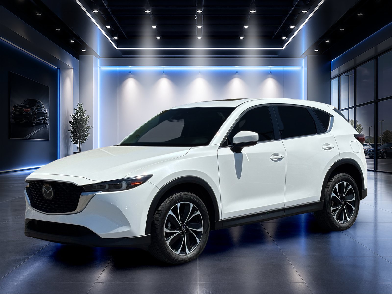 Used 2022 MAZDA CX-5 AWD 2.5 S w/ Premium Package image 8
