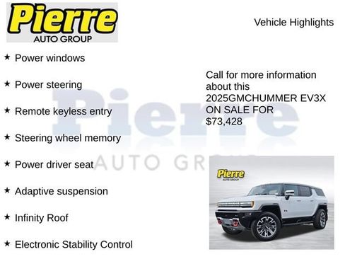 Used 2025 GMC Hummer EV 3X w/ LPO, Sport Package AWD/4WD image 23