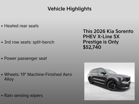 New 2026 Kia Sorento SX Prestige image 15