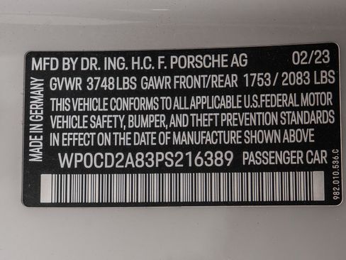 Used 2023 Porsche 718 Boxster GTS RWD image 18