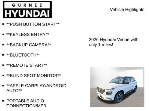 New 2026 Hyundai Venue SEL image 7