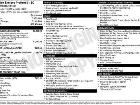 New 2025 Buick Enclave Preferred w/ Super Cruise Package FWD image 36