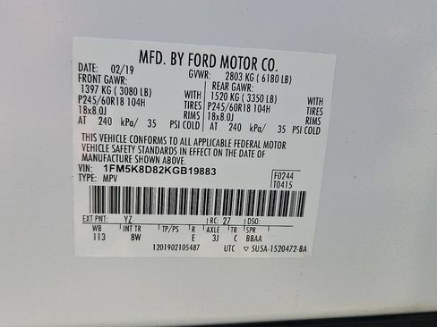 Used 2019 Ford Explorer XLT w/ Class III Trailer Tow Package AWD/4WD image 26