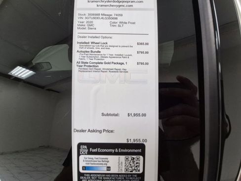 Used 2020 GMC Sierra 1500 SLT image 35