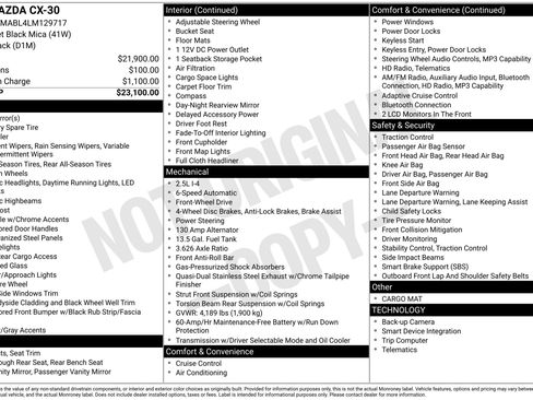 Used 2020 MAZDA CX-30 FWD image 44