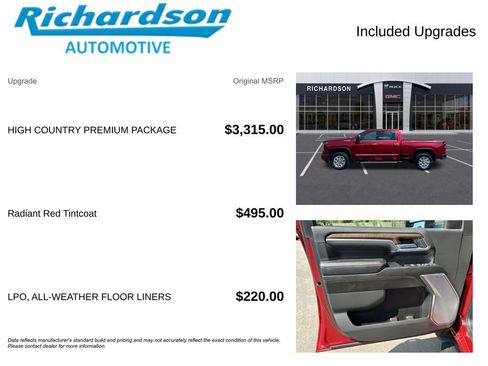 Used 2024 Chevrolet Silverado 2500 High Country w/ High Country Premium Package AWD/4WD image 6