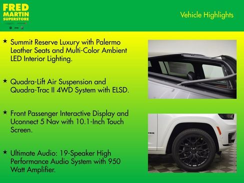 New 2025 Jeep Grand Cherokee L Summit image 15