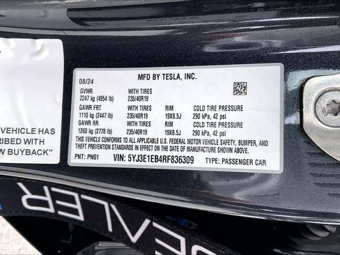 Used 2024 Tesla Model 3 Long Range AWD/4WD image 20