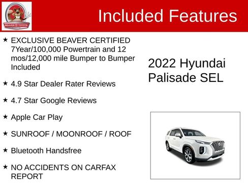 Used 2022 Hyundai Palisade SEL w/ Convenience Package FWD image 4