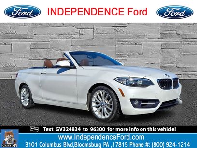 Used 2016 BMW 228i xDrive Convertible