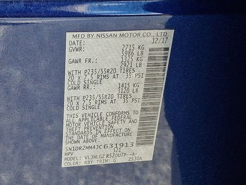 Used 2018 Nissan Pathfinder SL w/ SL Premium Package image 28