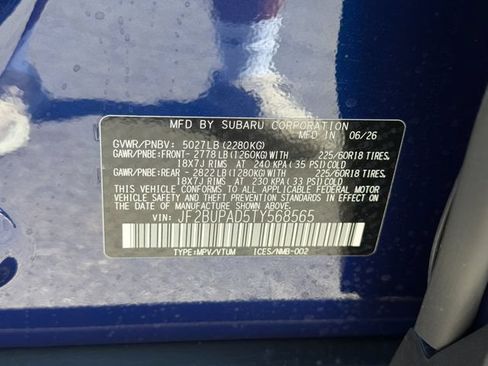 New 2026 Subaru Outback Premium AWD/4WD image 25