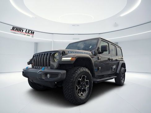 Used 2021 Jeep Wrangler Unlimited Rubicon 4xe w/ Safety Group image 7