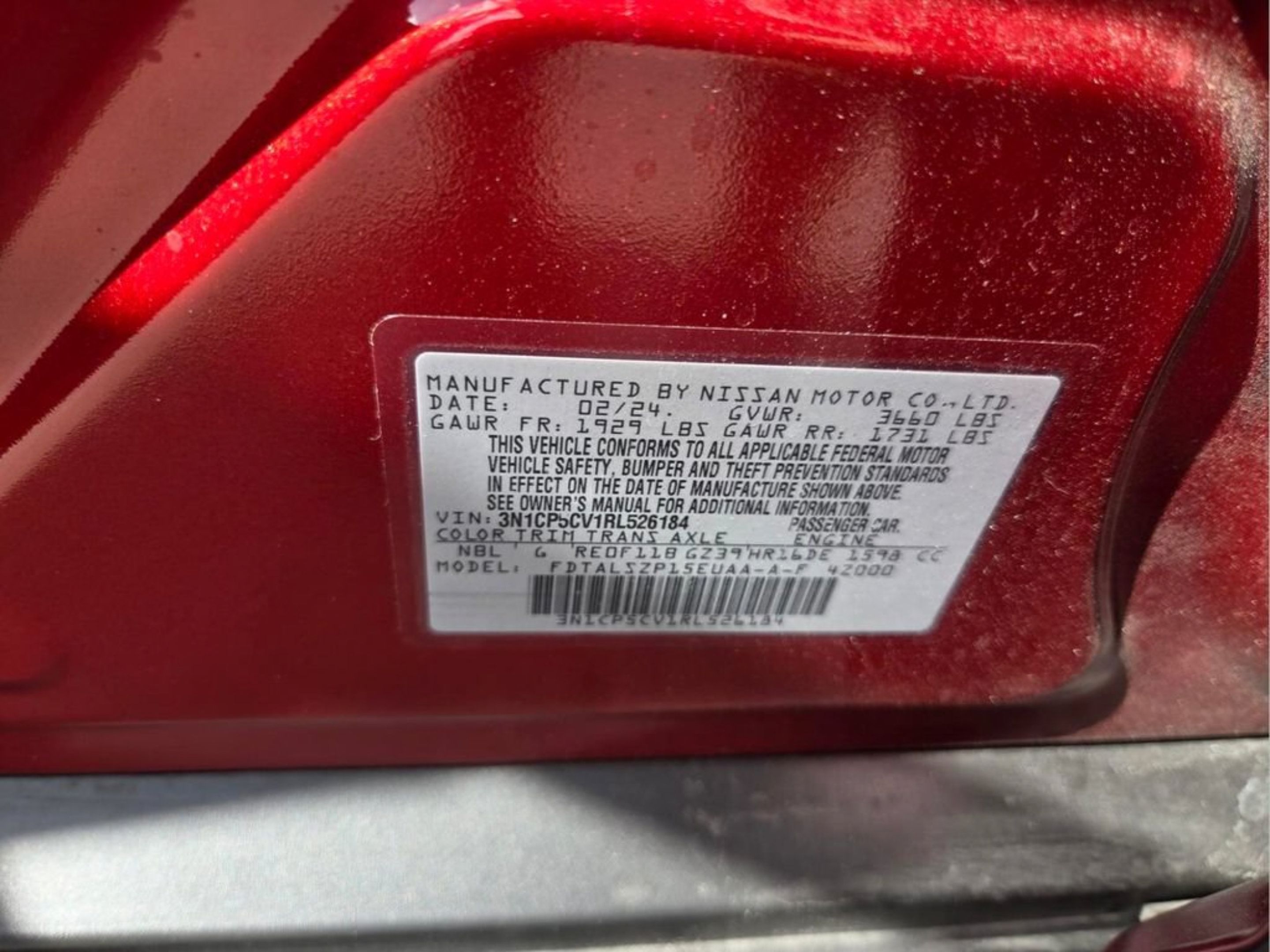 Used 2024 Nissan Kicks SV FWD image 21