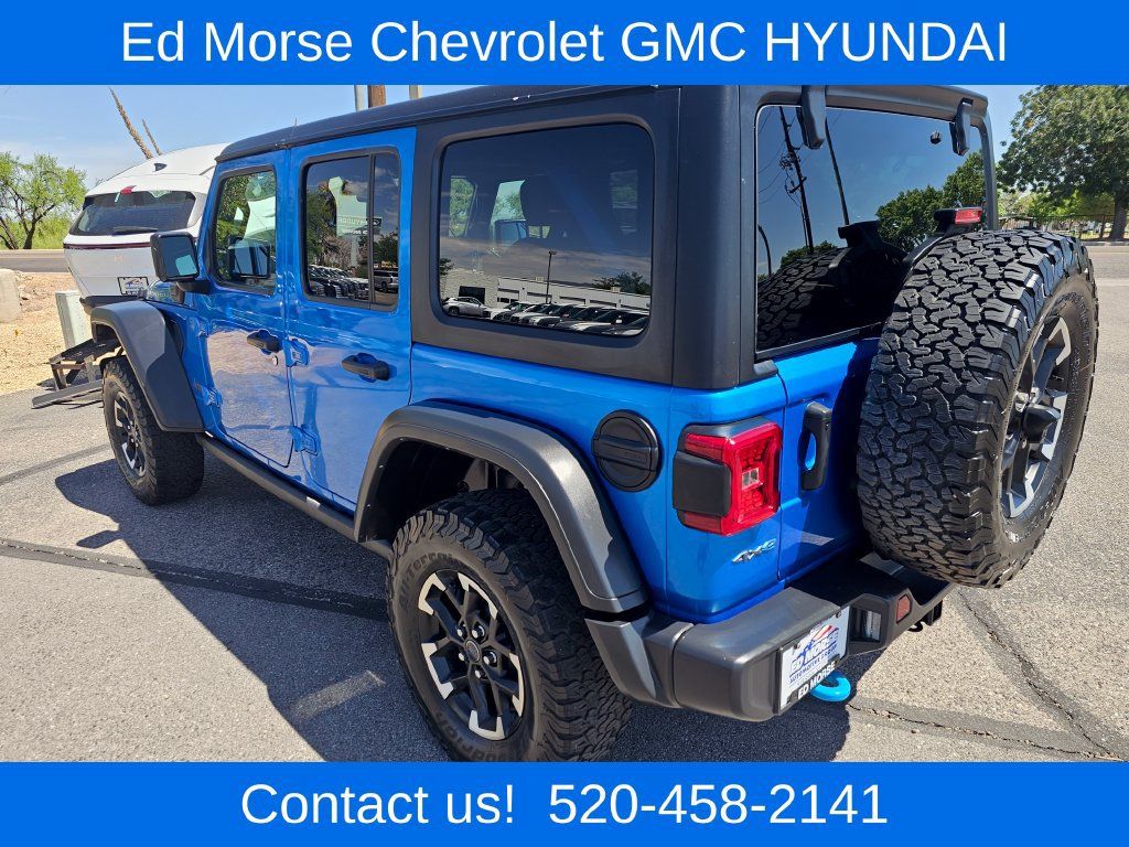 Used 2024 Jeep Wrangler Unlimited Rubicon 4xe AWD/4WD image 3
