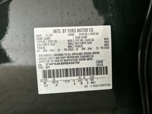 Used 2024 Ford Edge Titanium AWD/4WD image 42