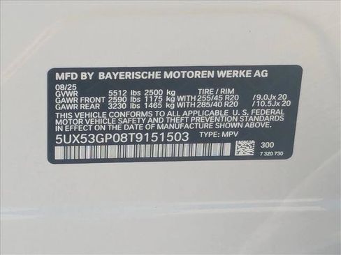 Used 2026 BMW X3 xDrive30i w/ M Sport Package AWD/4WD image 19