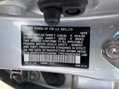 Used 2019 Honda Civic EX image 14