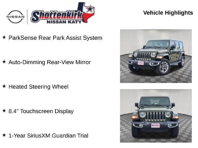 Used 2021 Jeep Wrangler Unlimited Sahara AWD/4WD image 19
