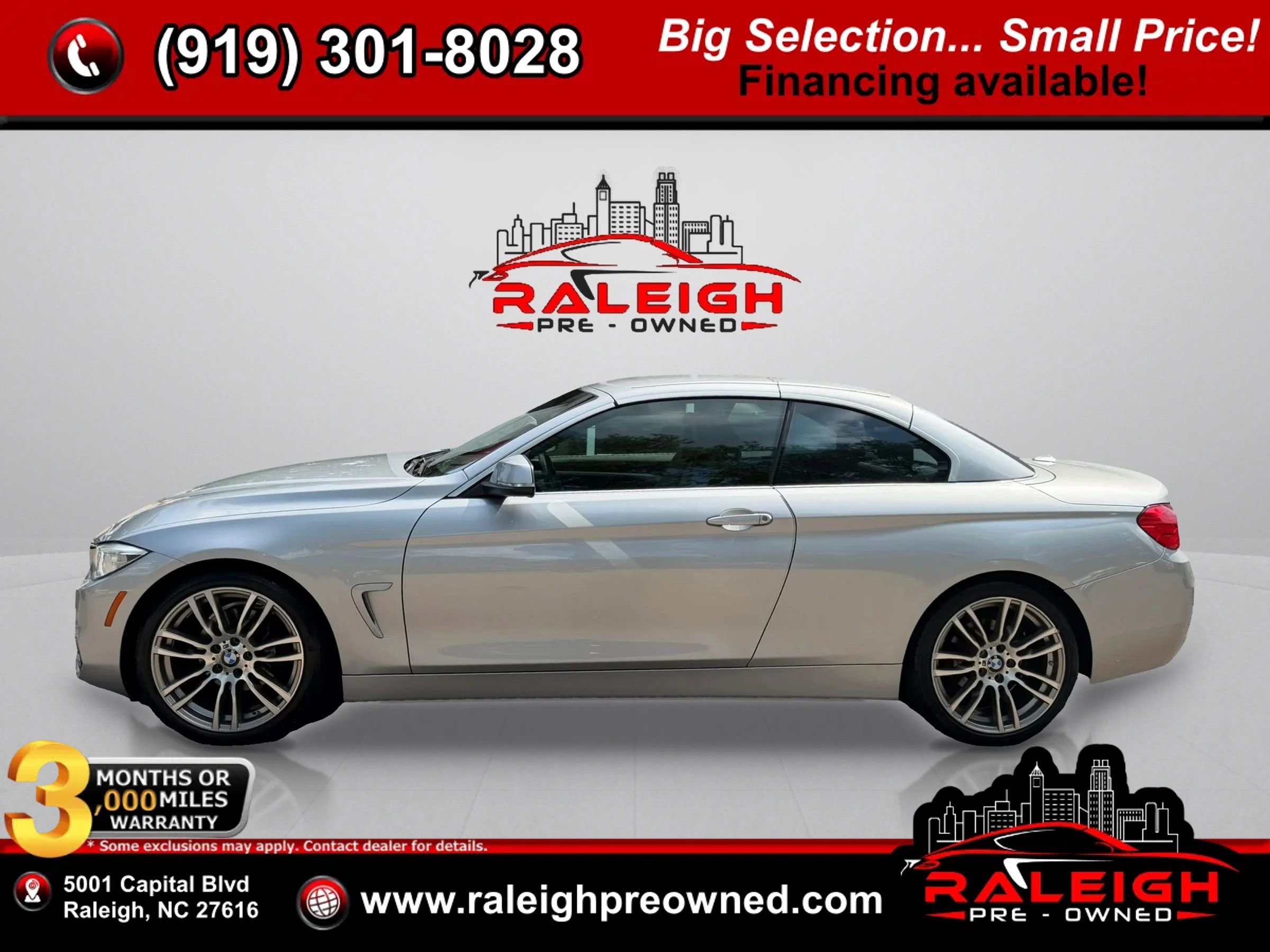 Used 2016 BMW 428i Convertible RWD image 1