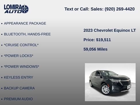 Used 2023 Chevrolet Equinox LT FWD image 14