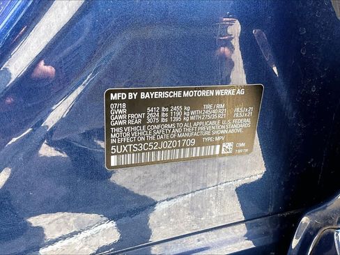 Used 2018 BMW X3 M40i w/ Premium Package AWD/4WD image 37