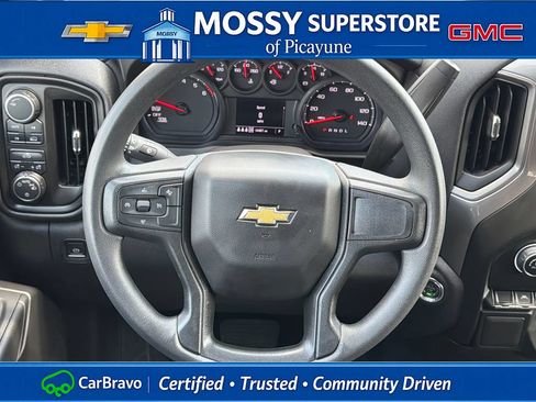 Certified 2025 Chevrolet Silverado 1500 Custom w/ Turbomax Blackout Package AWD/4WD image 17