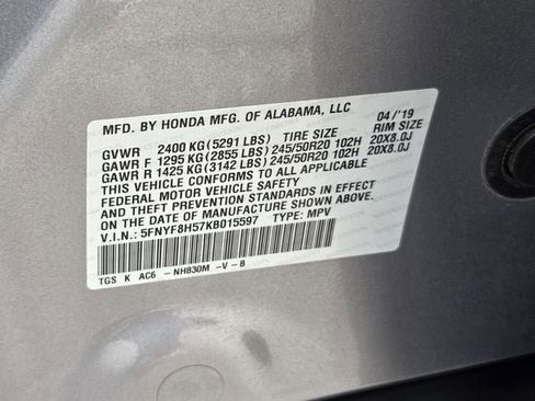 Used 2019 Honda Passport EX-L image 31