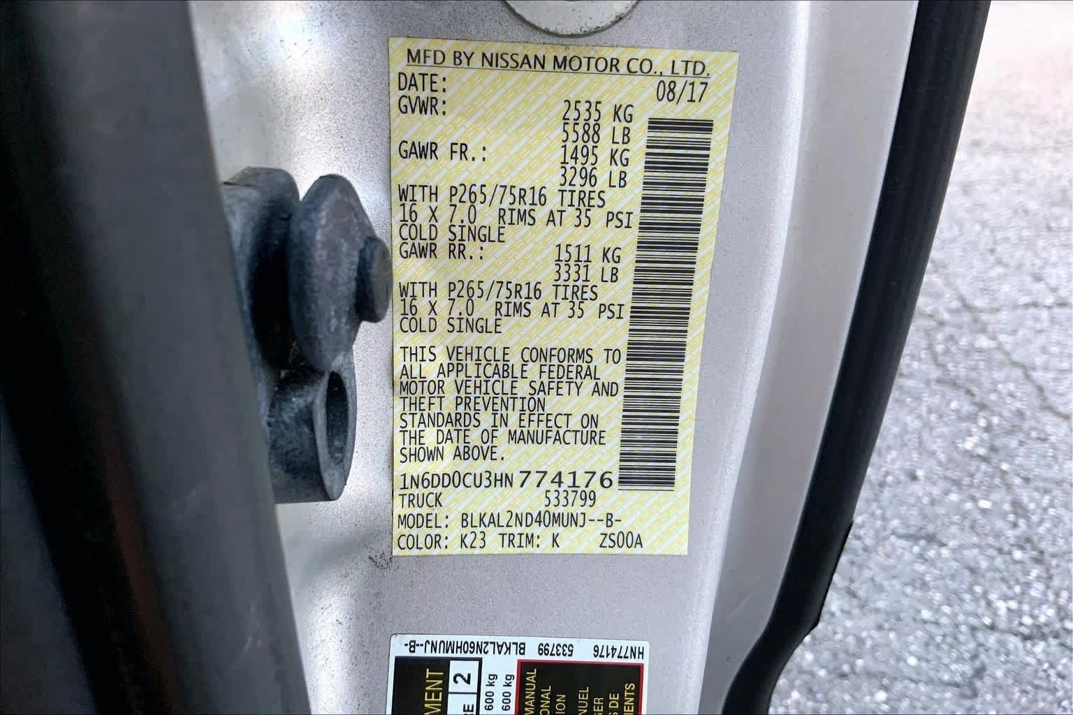Used 2017 Nissan Frontier Desert Runner RWD image 28