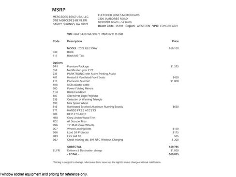 Used 2022 Mercedes-Benz GLE 350 GLE 350 SUV image 26