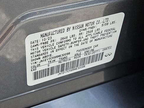 Used 2024 INFINITI Q50 Sensory AWD/4WD image 27