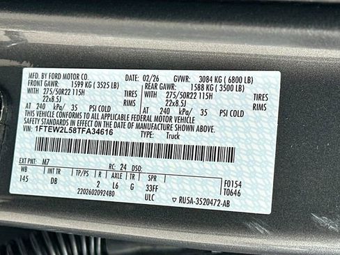 New 2026 Ford F150 STX w/ F-150 LOBO Package AWD/4WD image 20