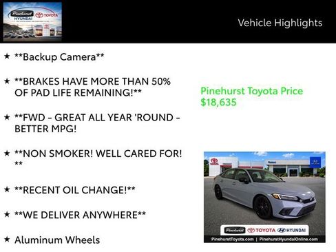 Used 2022 Honda Civic Sport image 14