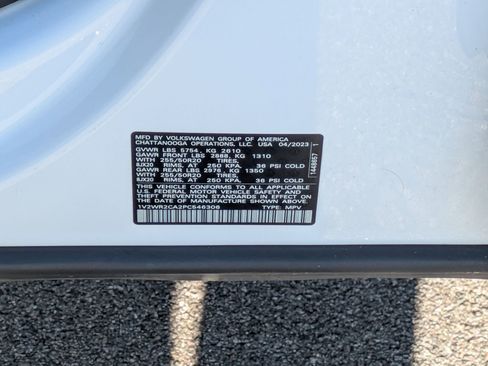 Used 2023 Volkswagen Atlas SE image 42