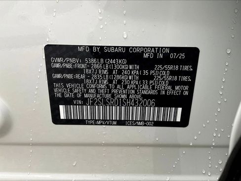 New 2025 Subaru Forester Limited image 12