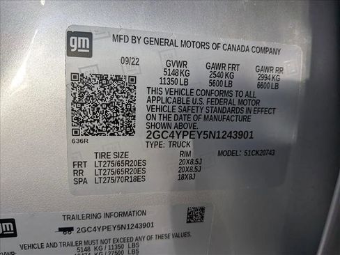 Used 2022 Chevrolet Silverado 2500 LTZ w/ LTZ Premium Package image 23