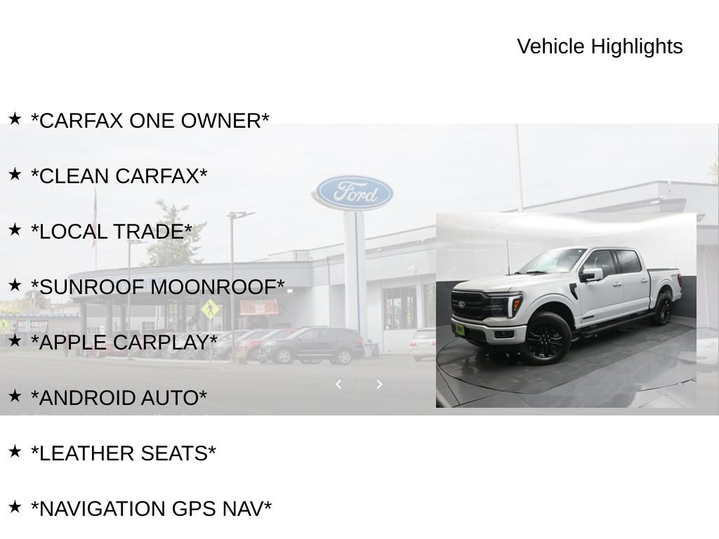 Used 2026 Ford F150 Lariat w/ Equipment Group 502A High AWD/4WD image 9