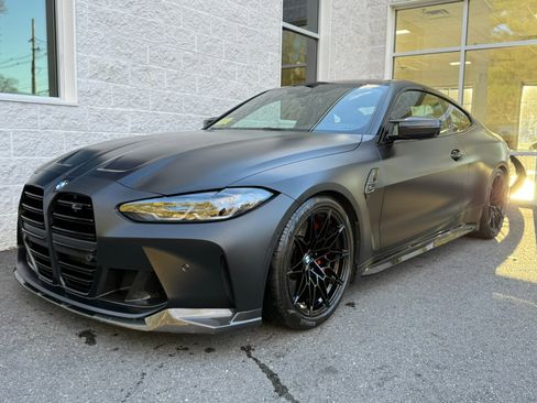 Used 2022 BMW M4 xDrive Competition w/ M Carbon Exterior Package image 3